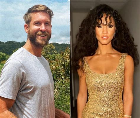 Calvin Harris and Vick Hope’s wedding details with A。